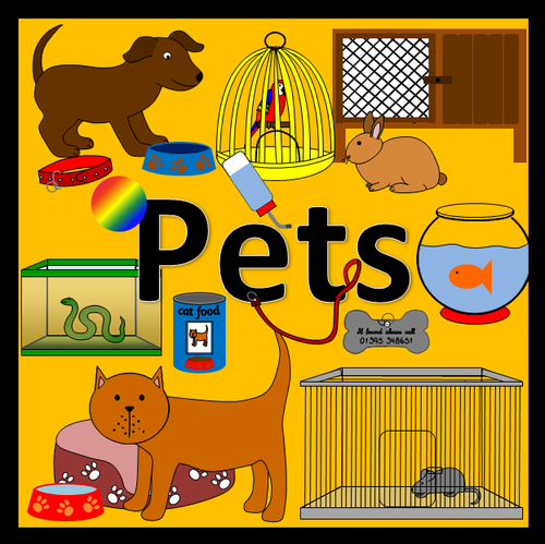 Pets topic pack- animals