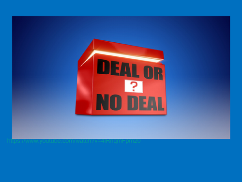 Deal or no Deal CB4 Revision Quiz