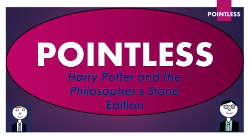 Harry Potter and the Philosopher's Stone Pointless Game!
