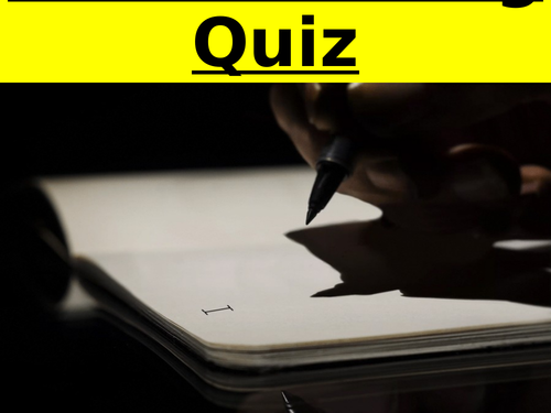 GCSE English Language - Letter writing quiz