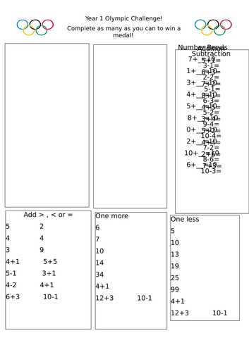 Olympic maths challenge