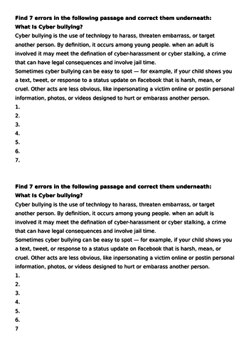 GCSE speech writing social media