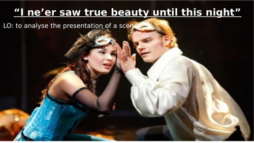 Act 1 scene 5 Romeo and Juliet