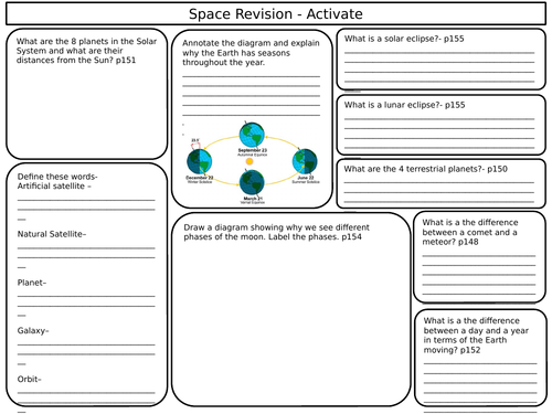 Lesson ideas for World Space Week | Tes