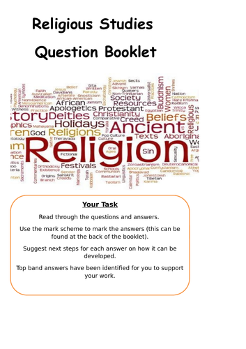 Edexcel Religious Studies GCSE Revision Booklet