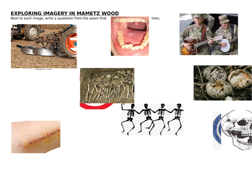 Mametz Wood lesson for Eduqas GCSE 9-1