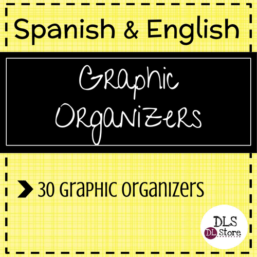 English & Spanish Reading Graphic Organizers