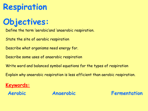 New AQA B4.4 (New Biology GCSE spec 4.4 -exams 2018) – Respiration, effects of exercise + metabolism