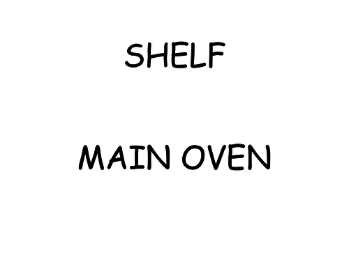 Safe use of the cooker practical Fruit crumble