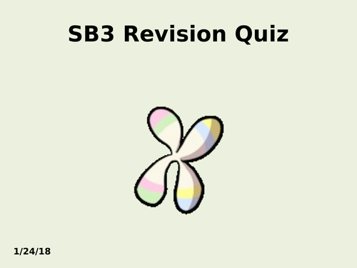 SB3 End of Topic Revision Quiz