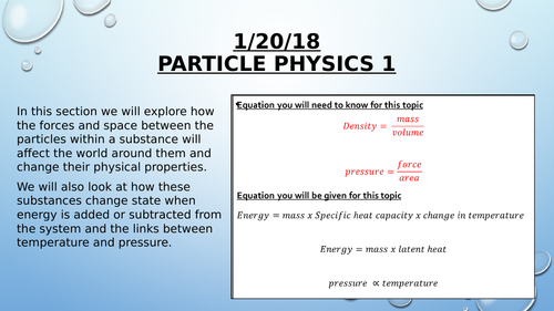 AQA 9-1 Particle Physics full topic