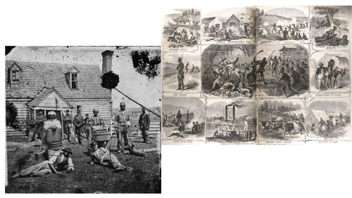 What were the experiences of African Americans in the early years of the Civil War