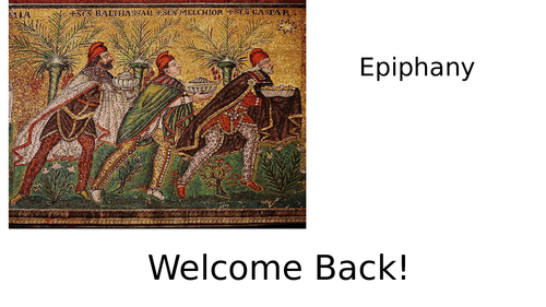 Epiphany assembly explaining epiphany and reflection on own gifts