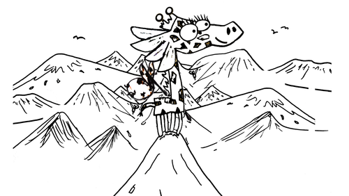 Geraldine the Giraffe Phonics Worksheets