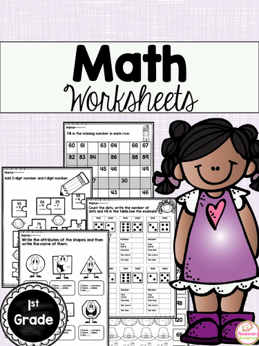 Math Worksheets First Grade