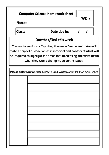 class 11 computer science holiday homework