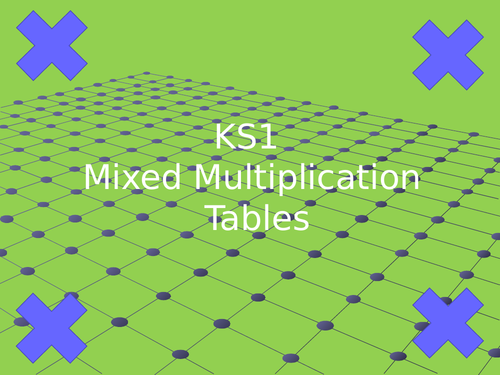Multiplication KS1 Mixed Tables