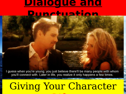 Punctuating Dialogue (Powerpoint & Worksheet)