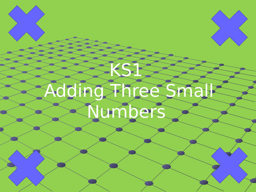 KS1 Adding Three Small Numbers