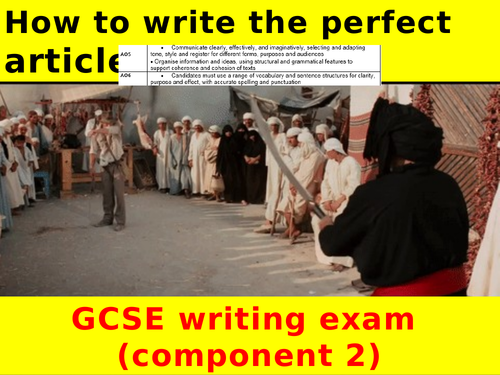 GCSE English Language Article Writing - Survival