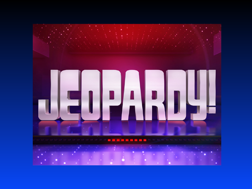Jeopardy Game Template