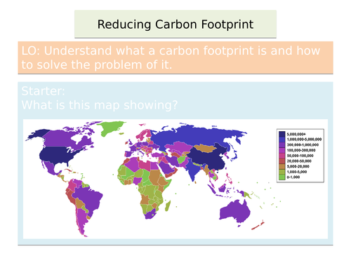 New AQA GCSE Chemistry - Carbon Footprint