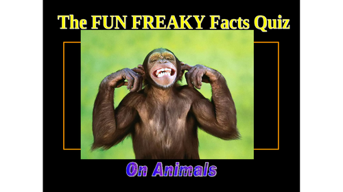 Fun, Freaky Animal Quiz