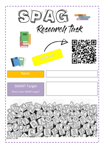 SPaG Research,Review and target booklet