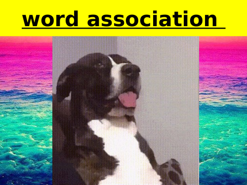 Word Association Starter - great fun!