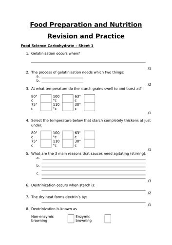 critical thinking questions about carbohydrates