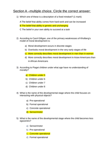 42++ Psychology gcse edexcel past papers