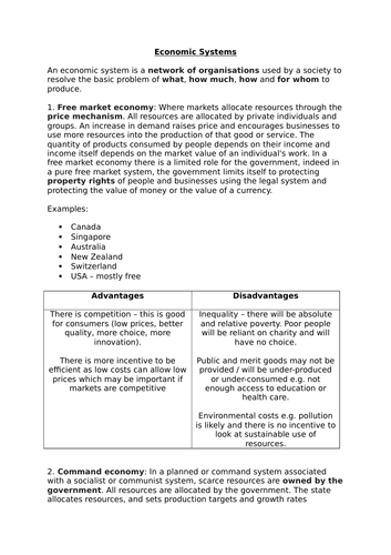 Planned command economy