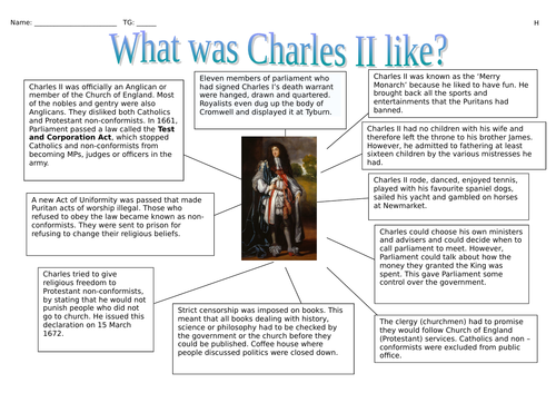 King Charles II