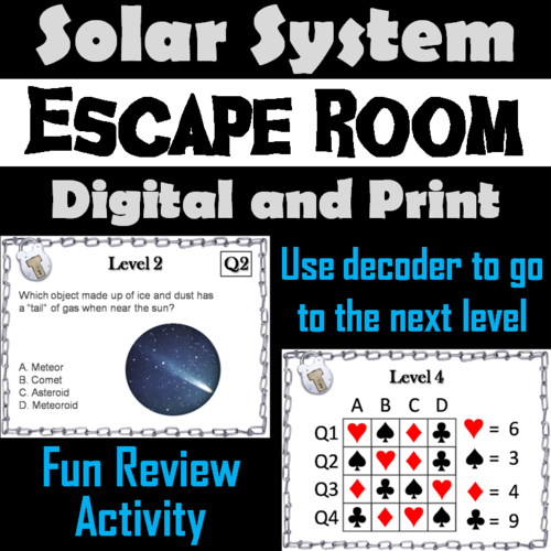 Solar System Escape Room