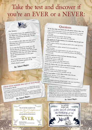 School for Good and Evil: Quests for Glory - Never Ever Ever Test