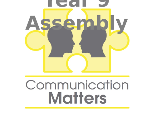 Communication Matters assembly