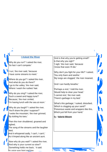 Year 4 Poetry