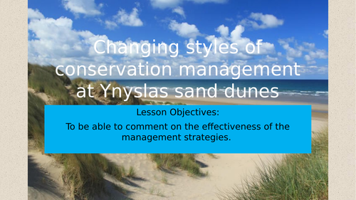 Theme 3 - Lesson 6 - Sand Dunes