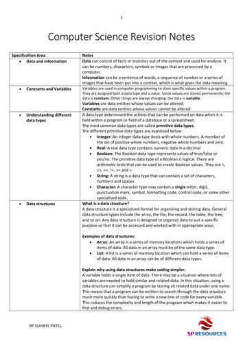 computer science gcse coursework example