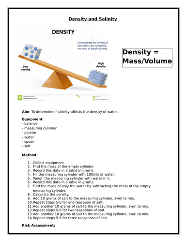 Density Practical