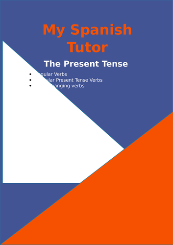 Spanish Present Tense - A series of worksheet covering regular, irregular and stem-changing verbs.