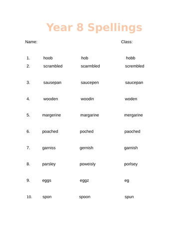 year-8-spelling-layout-teaching-resources
