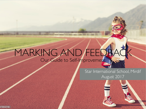 Marking and Feedback CPD