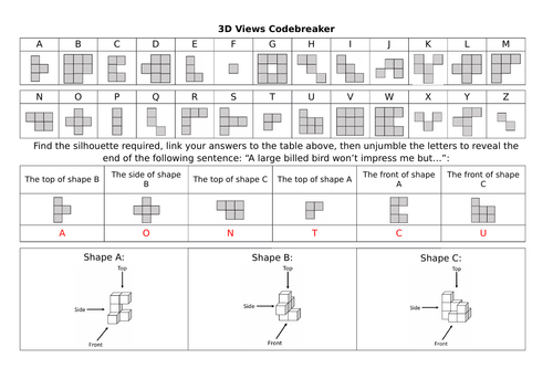 3D Views Codebreaker