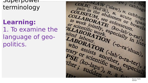 Superpower terminology