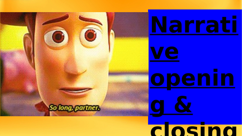 GCSE English Language Creative Writing - Famous opening & final lines quiz (books, film & TV)