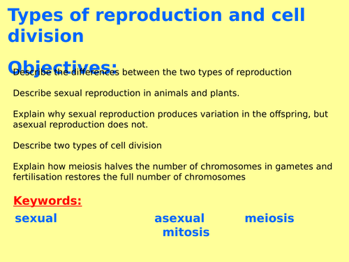 AQA Biology New GCSE (Paper 2 Topic 2) – Inheritance, variation + evolution (4.6) TRILOGY ONLY