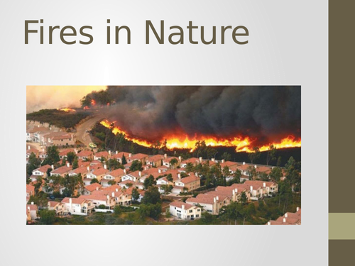 AQA: Hazards: Lesson 8: Wildfires