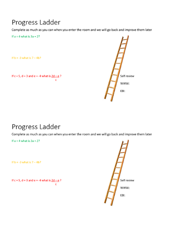 Substitution - Full lesson