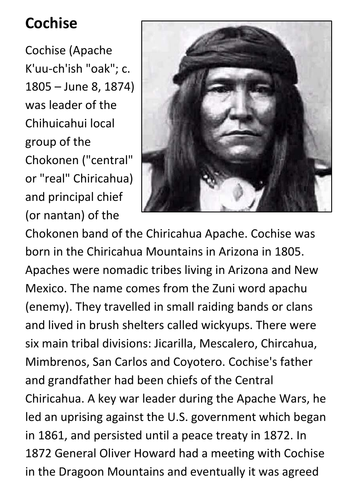Cochise Handout